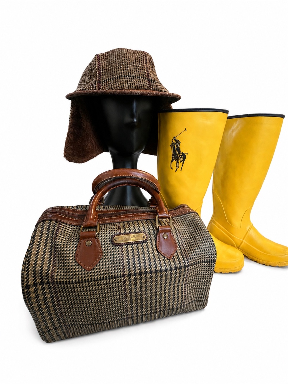 Polo by Ralph Lauren Yellow Rain Boots